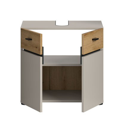 Homes & Jones Waschbeckenunterschrank 60 cm breite, Badezimmerschrank, Badmöbel