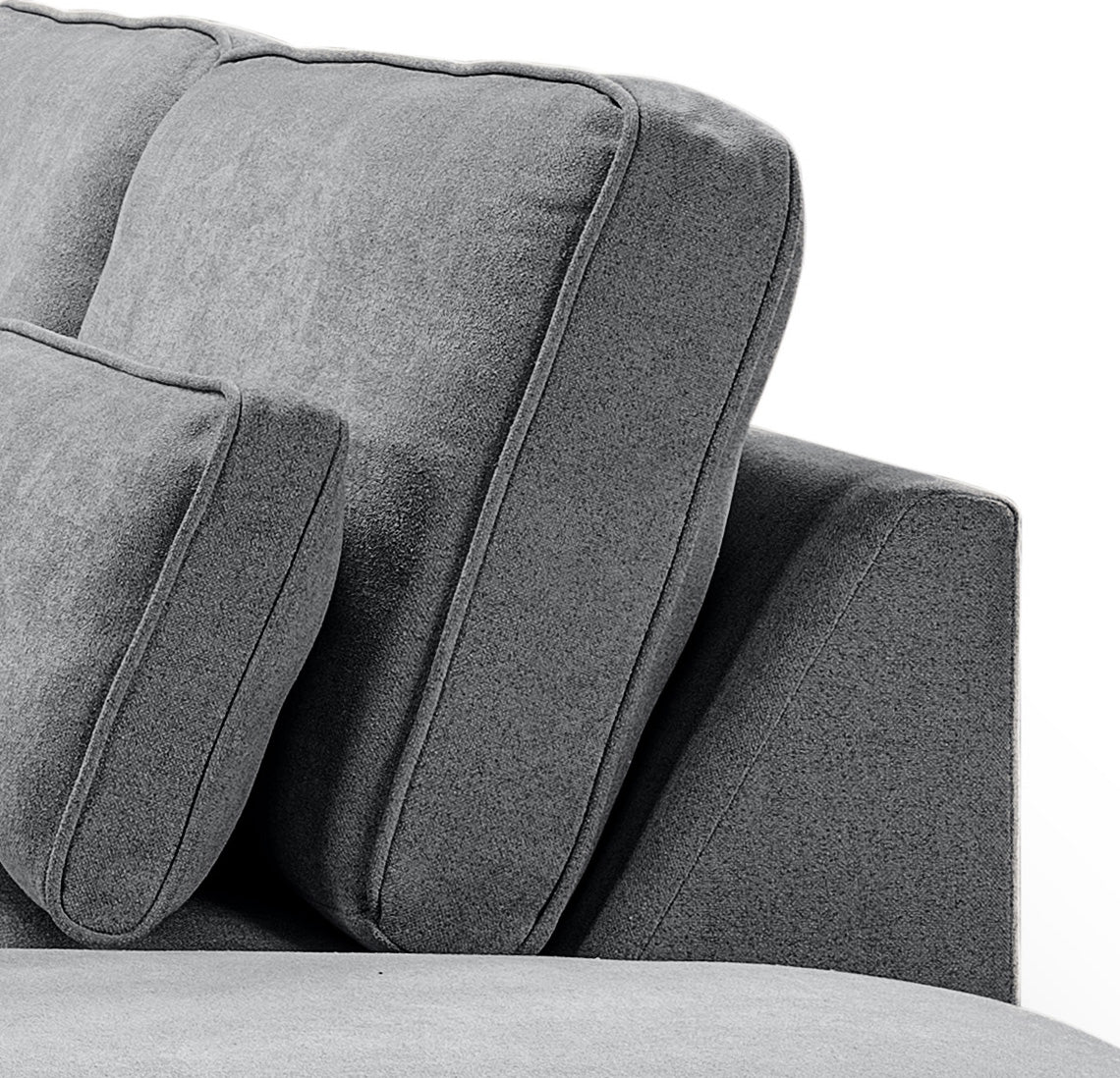 Ecksofa Lux – Modulare Wohnlandschaft mit Ottomane