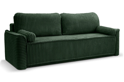 Canapé-lit Grubs – Canapé moderne en velours côtelé avec fonction couchage