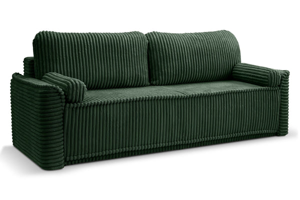 Schlafsofa Grubs – Modernes Cord-Sofa mit Schlaffunktion