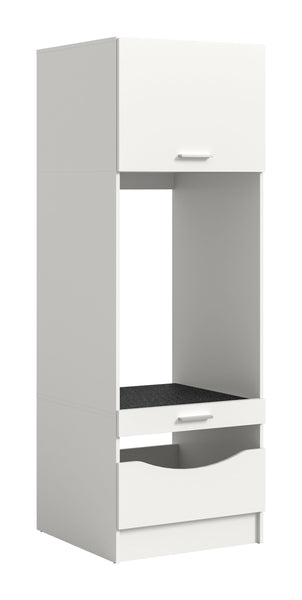 Meuble pour machine à laver FREE (L/H/P : env. 66/195/68 cm) anthracite/anthracite