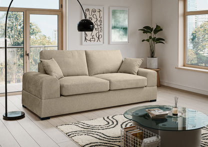 Homes & Jones Sofa 2-Sitzer mit Stoffbezug, Modernes Kompaktes Sofa pflegeleicht